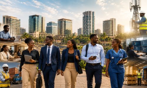 Professionals working across technology, banking, healthcare, and telecommunications sectors in Ghana.