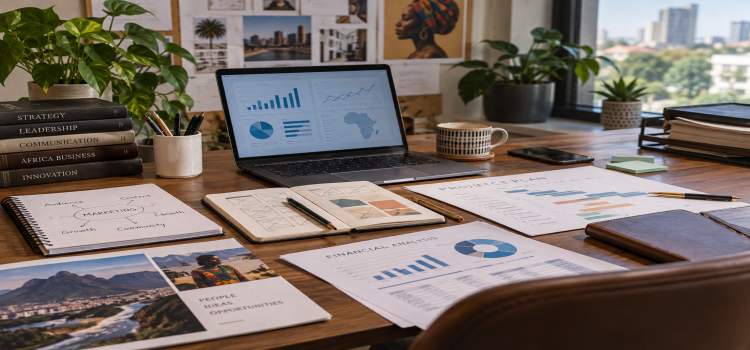 Professional developing digital skills for career growth