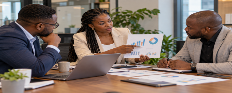 African business leaders using recruitment data to make hiring decisions